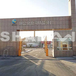 中鹽集團安裝使用食品金屬檢測機